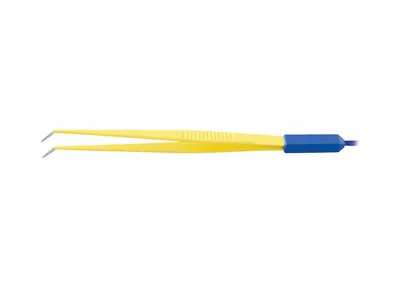 Forceps drepta de utilizare 15 cm cu cablu de 3 m - varf inclinat 1.0 mm