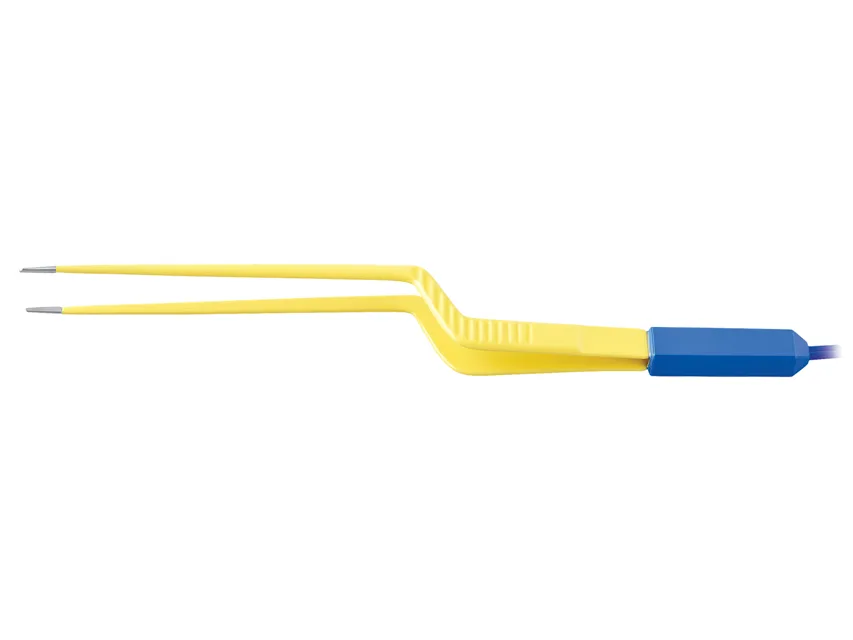 Forceps baionetă folosință unică 20 cm cu cablu 3 m - vârf 1.0 mm