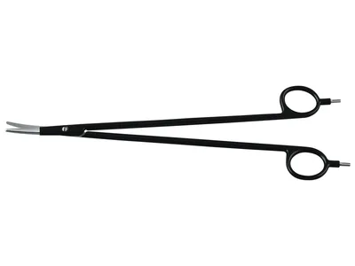 Foarfeca bipolara 18 cm - curbata
