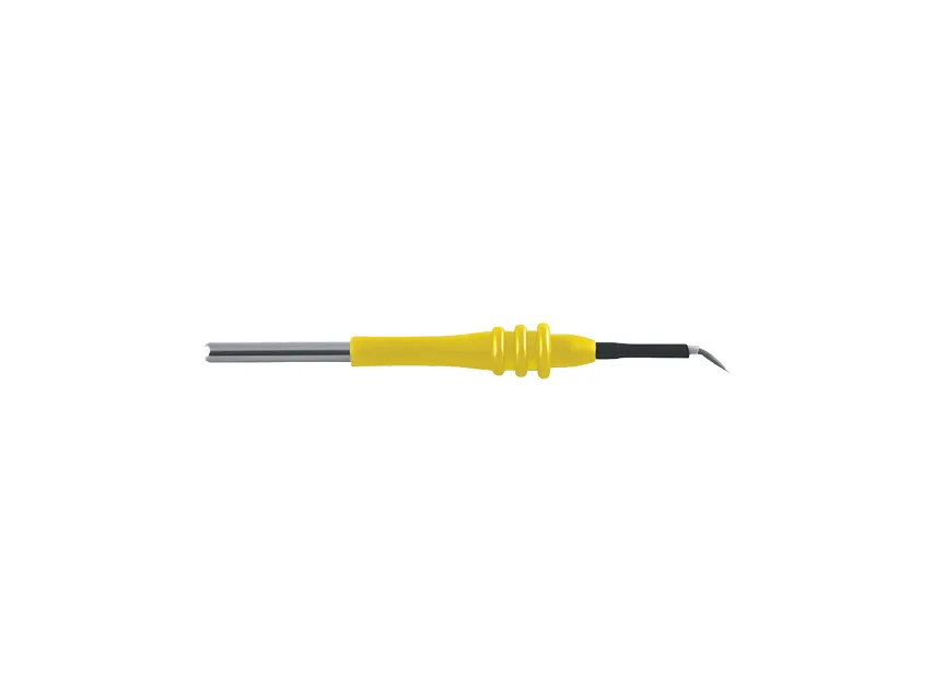 Electrodul ac din wolfram 6 cm - angled - single use