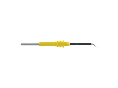 Ac electrod din tungsten 7 cm - curbat - de unică folosință