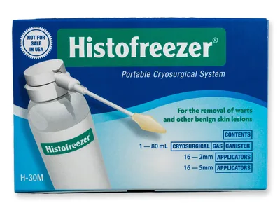 Histofreezer Mix Mini - flacon 80 ml + 16 aplicatoare 2 mm, 16 aplicatoare 5 mm
