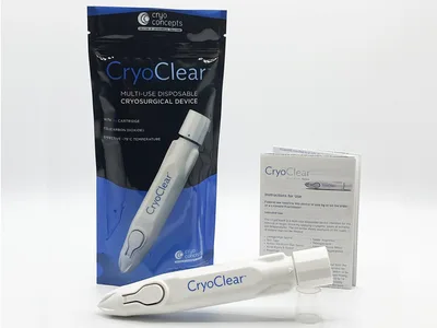 Dispozitiv criochirurgical CryoClear cu cartușă 16 g