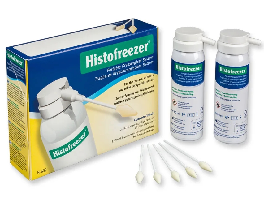 Histofreezer - 2 flacoane 80 ml + 60 aplicatoare 2 mm