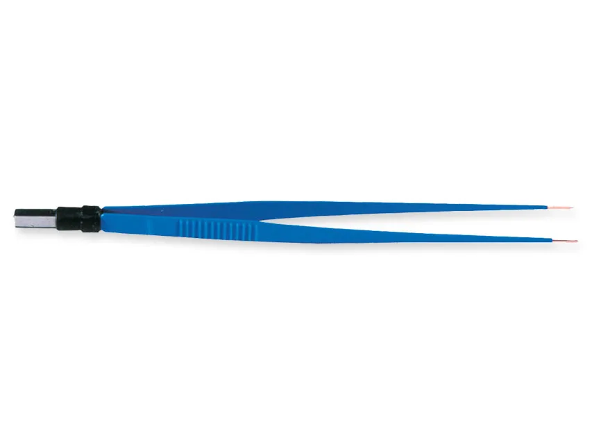 Pensetă bipolară dreaptă 20 cm - punct 1 mm