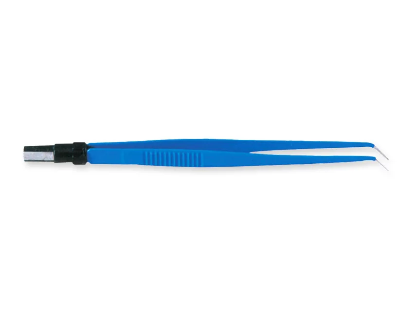 Forceps drepte 18 cm - vârf angled 1 mm