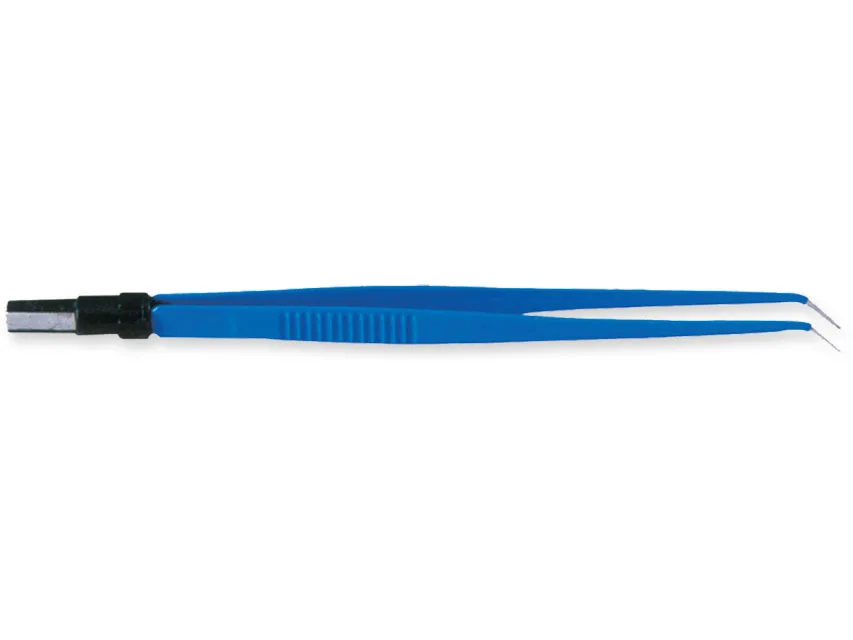 Forceps drepte 20 cm - vârf angled 1 mm