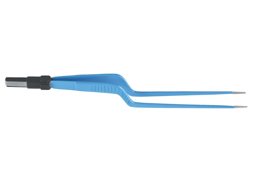 Forceps baionetă 18 cm - punct 1 mm
