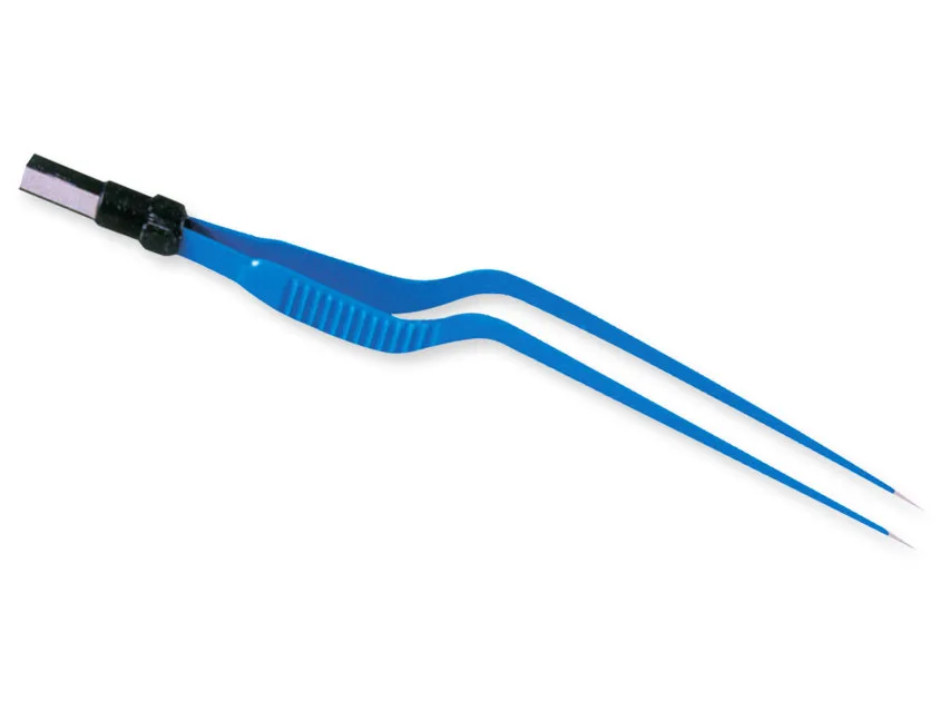 Forceps baionetă 22 cm - punct 1 mm