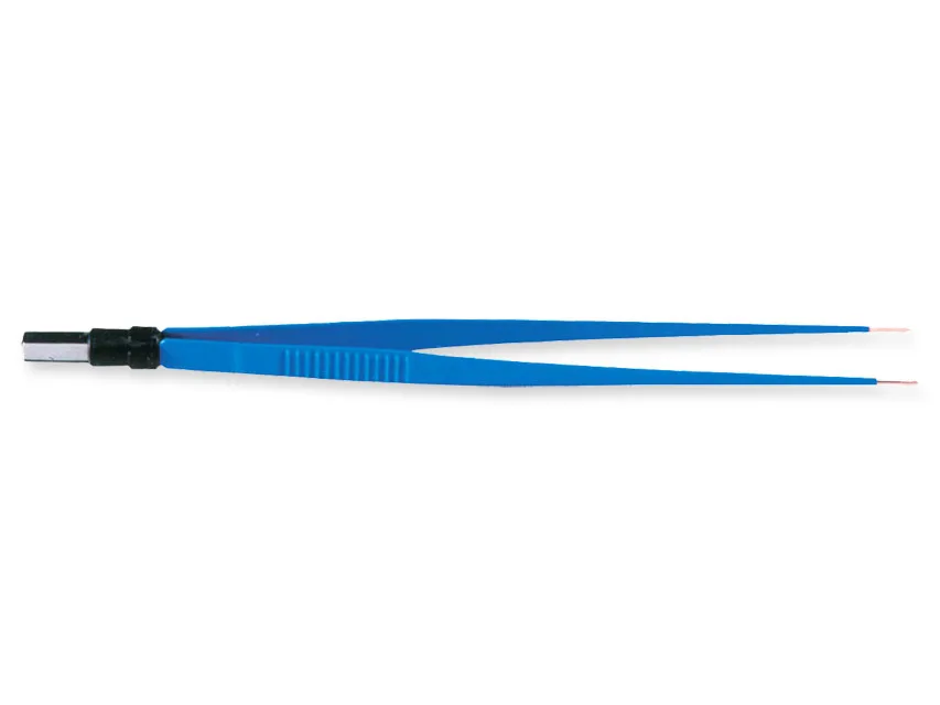 Forceps bipolari drepți 20 cm - 0.3 mm punct