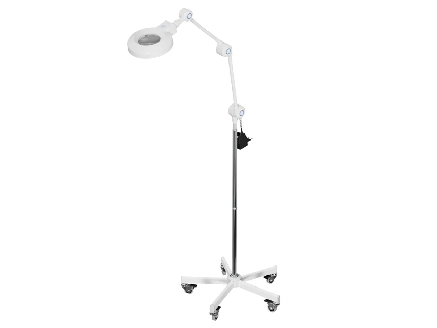 Lampa de magnificare cu LED GIMANORD PLUS TUNABLE WHITE - pe cărucior