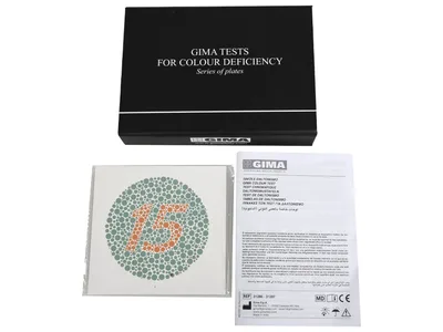Gima - 10 planse - test culori deficiente - pediatric