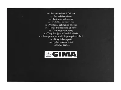 Gima - 10 planse - test culori deficiente - pediatric