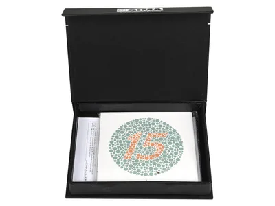 Set 15 planse GIMA testare deficienta de culoare