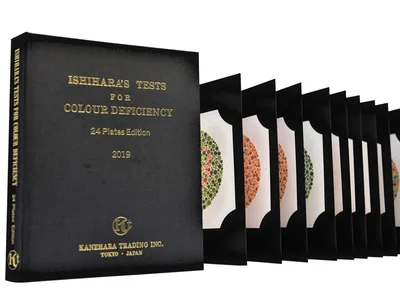 Teste de culoare ishihara - 24 tabele