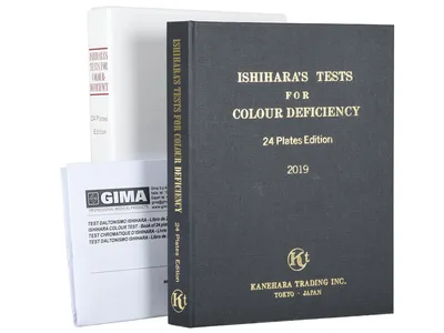 Teste de culoare ishihara - 24 tabele