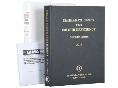 Teste de culoare ishihara - 38 tabele