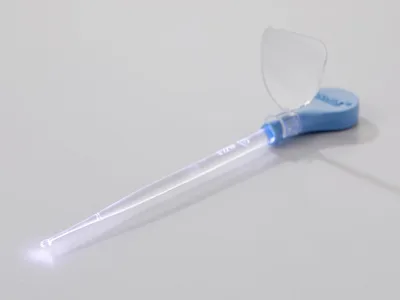 Angleloop luminat cu lentilă și iluminator LED