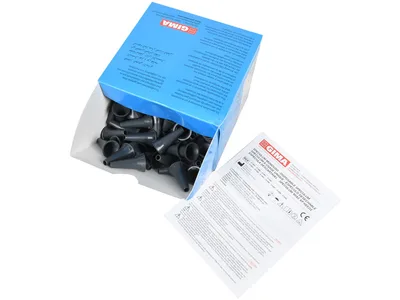 Specul ureche mini diametru 4 mm - gri - în dispenser