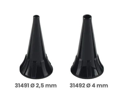 Speculum auditiv mini diametru 2.5 mm - negru
