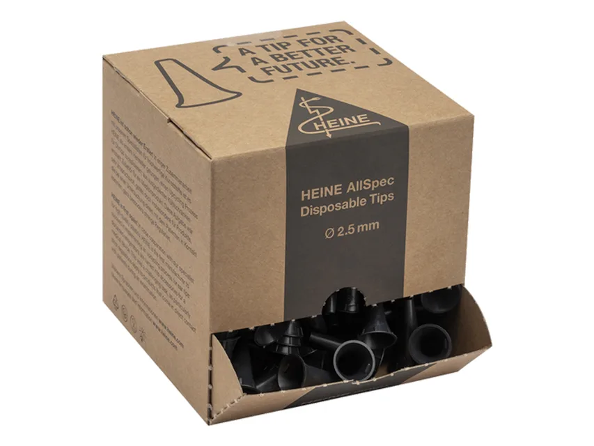 Specul auricular mini HEINE - diametru 2,5 mm - gri