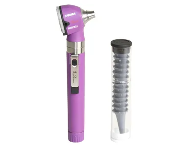 SIGMA F.O. otoscop 2.5V - lumină xenon-halogen - pungă - violet
