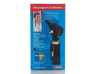 GIMALUX F.O. otoscop - negru