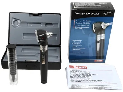 Otoscop SIGMA F.O. 2.5V - lumină Xenon-halogen - cutie