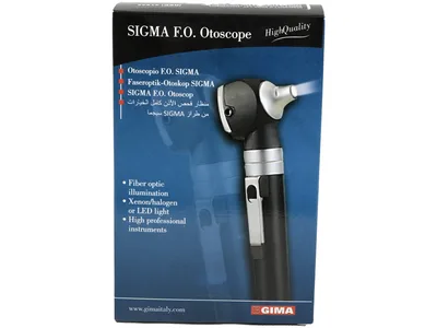 Otoscop SIGMA F.O. 2.5V - lumină Xenon-halogen - cutie