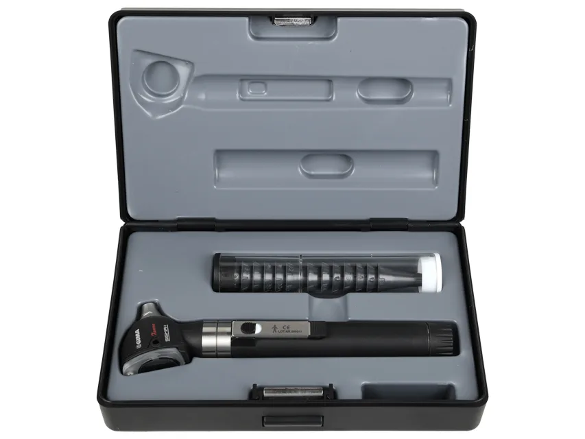 Otoscop SIGMA F.O. cu iluminare LED - negru