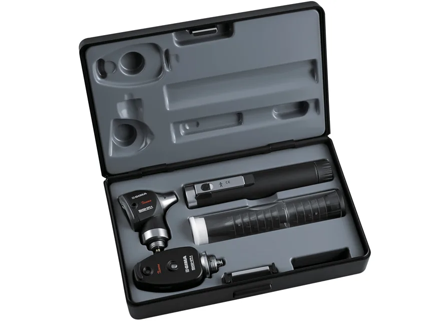 Set oto-oftalmoscop SIGMA F.O. cu 1 mâner - carcasă