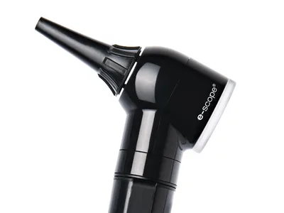 E-SCOPE otoscop - Xenon 2.5V - negru în geantă
