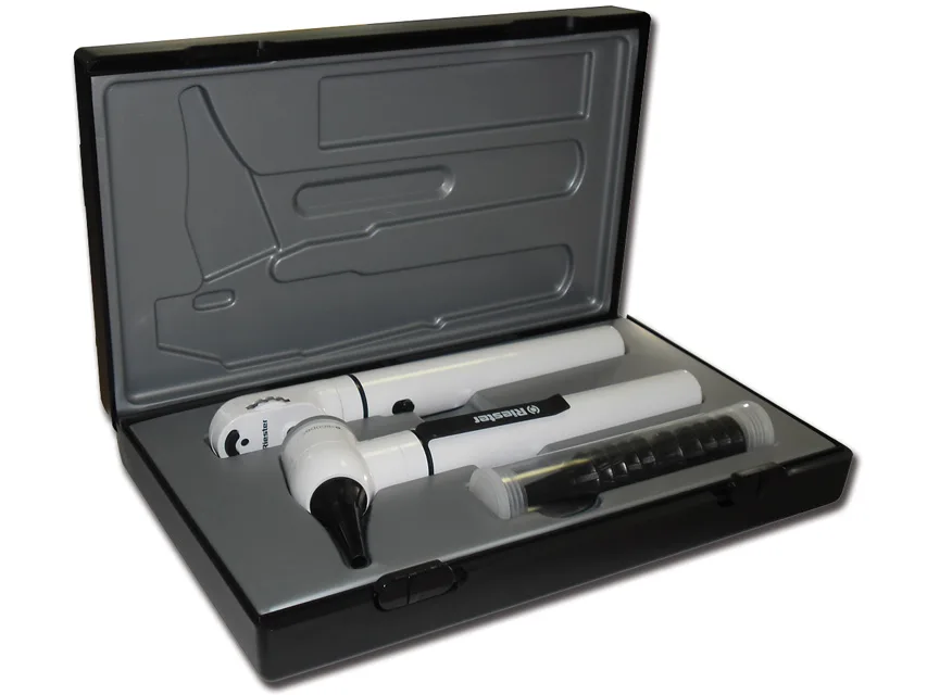 E-SCOPE DIAGNOSTIC KIT - LED 3.7V - alb în carcasă rigidă