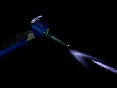 SIGMA-C LED otoscop - albastru - geantă