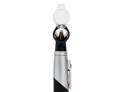 Otoscop HEINE MINI 3000 LED direct cu vârfuri reutilizabile - negru - D-008.70.220