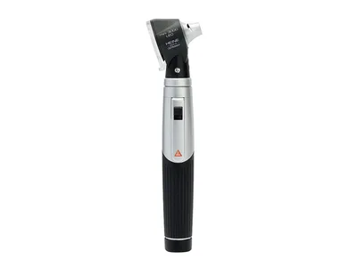 Otoscop direct HEINE MINI 3000 LED cu vârfuri reutilizabile și carcasă - negru - D-856.20.021