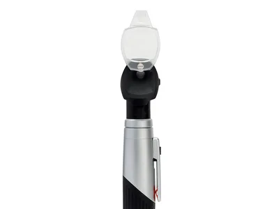 Otoscop HEINE MINI 3000 F.O. LED cu vârfuri reutilizabile - negru - D-008.70.120
