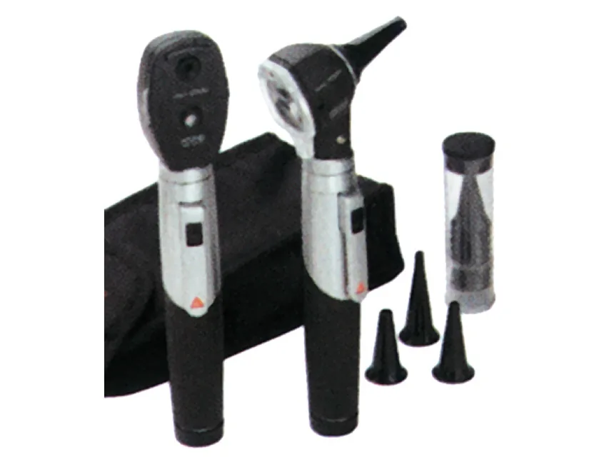 HEINE MINI 3000 F.O. oto + oftalmoscop set - negru