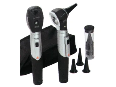 HEINE MINI 3000 f.o.oto + set oftalmo - negru