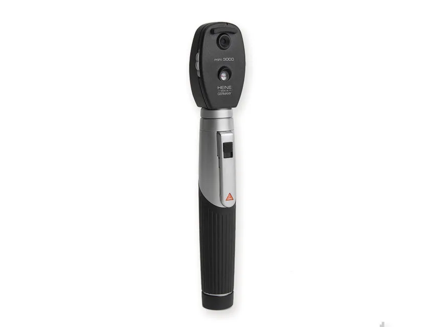HEINE MINI 3000 F.O. oftalmoscop - mâner reîncărcabil - negru
