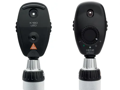 HEINE K 180 LED F.O. SET Otoscop + Oftalmoscop