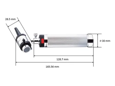 Otoscop RIESTER UNI I - XL 2.5 V - C-handle - 2010-201