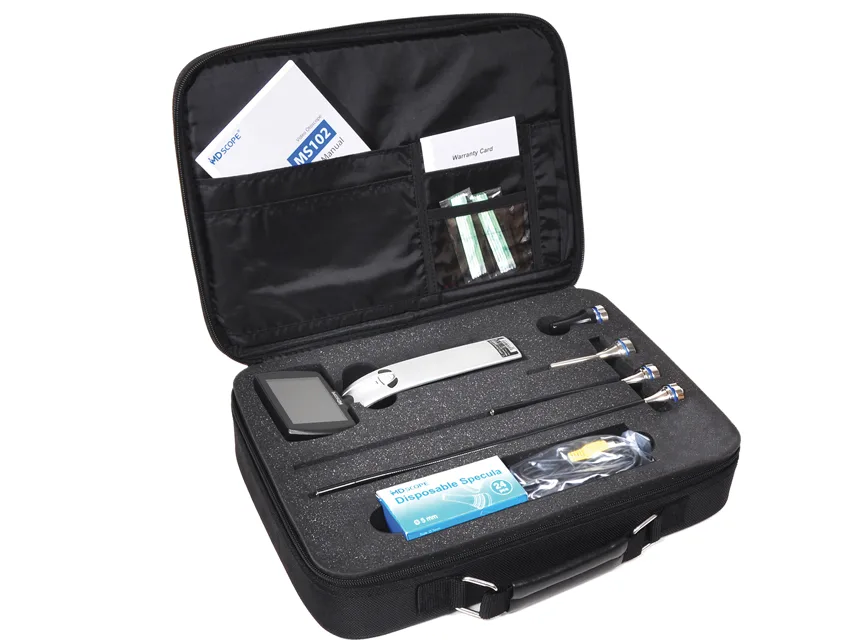 Otoscop video MD Scope MS102 - pachet deluxe cu 4 sonde