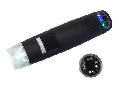 Dermatoscop cu LED polarizat+UV+alb, Wi-Fi și USB, cu software