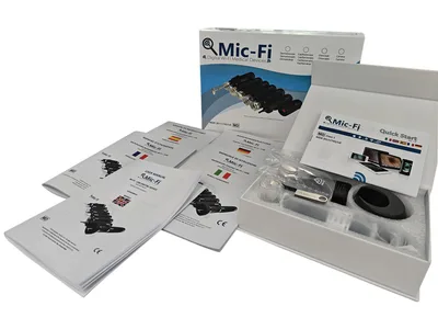 Dermatoscop MIC Wi-Fi & USB POLARIZED+WHITE LED 5 Mpixel cu software de bază
