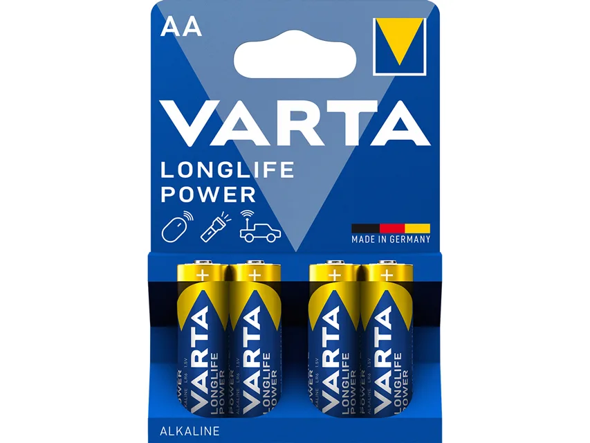 Baterii alcaline Varta - stilo AA