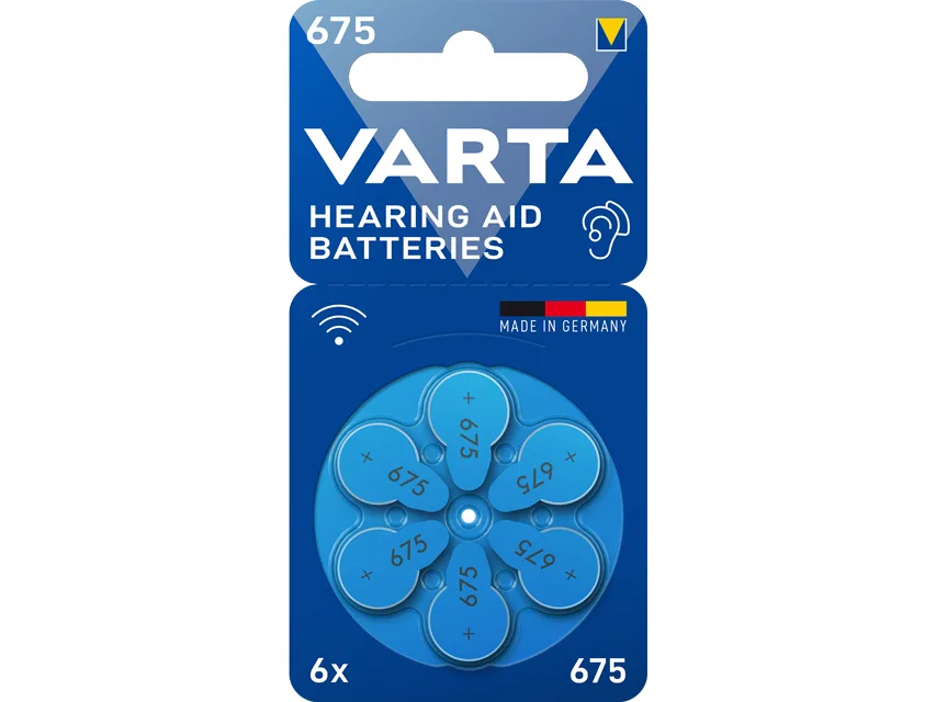 Baterii pentru aparate auditive VARTA - 675