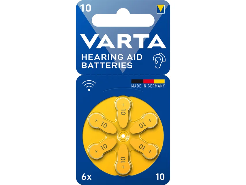 Baterii pentru aparate auditive VARTA - 10