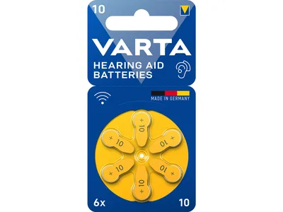 Baterii pentru aparate auditive VARTA - 10