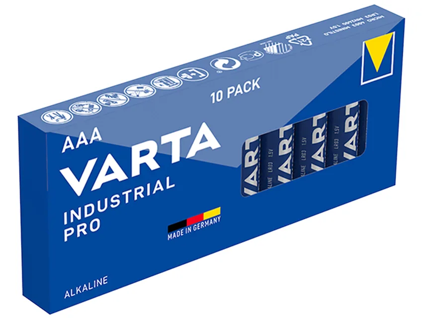 Baterii alcaline industriale VARTA - ministilo AAA